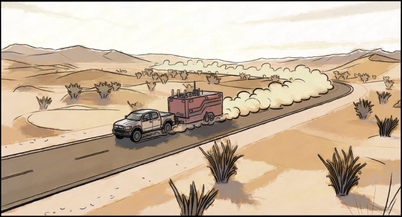 Automotive - Stunt Driving - storyboard frame 4 by Dakota Warren
